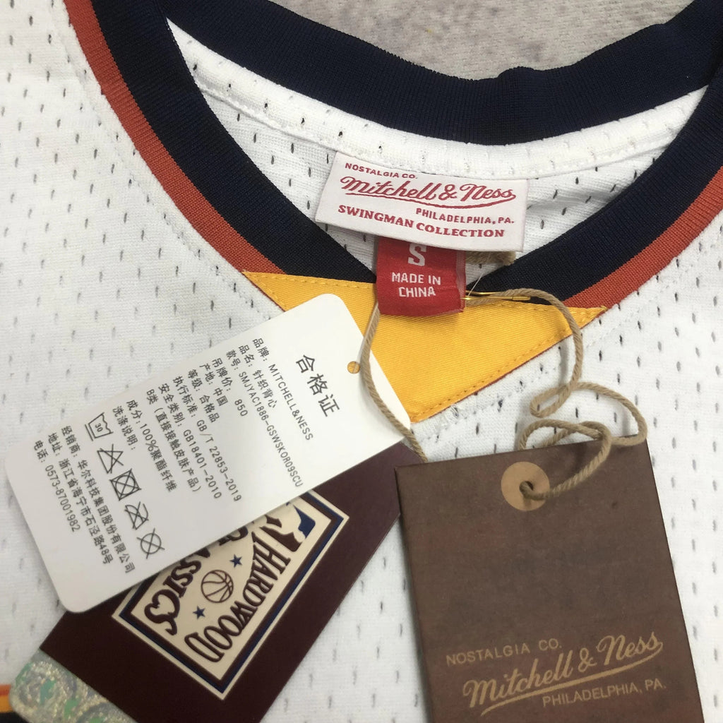Jersey Swingman Golden State Warriors Mitchell & Ness Hardwood Classics 2009/10