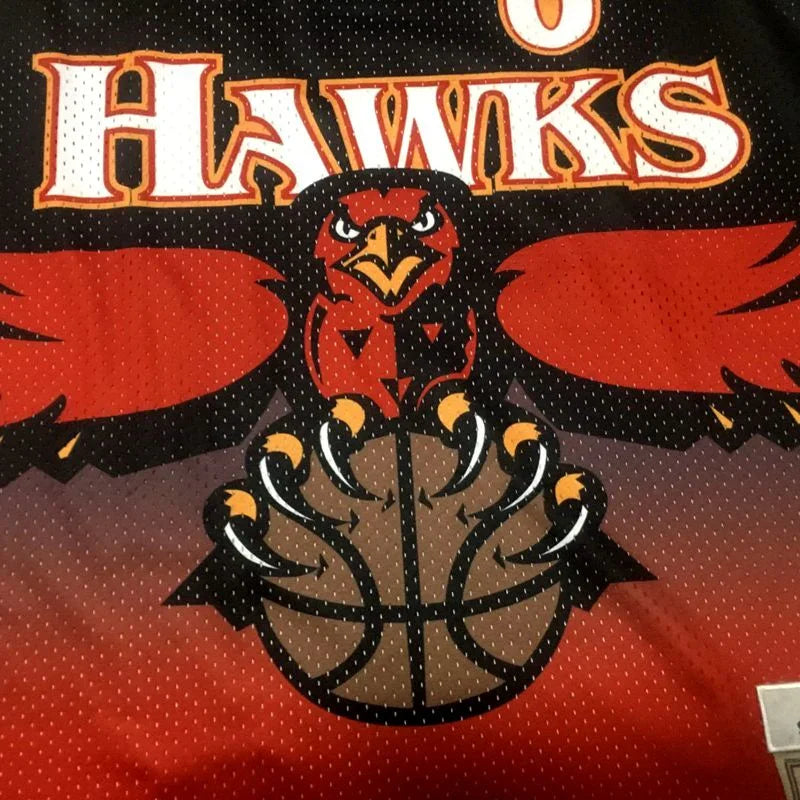 Jersey Authentic Atlanta Hawks Mitchell & Ness Hardwood Classics 1996/97