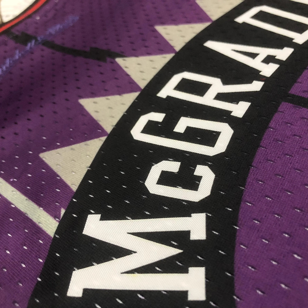 Jersey Cropped McGrady Toronto Raptors Mitchell & Ness Hardwood Classics