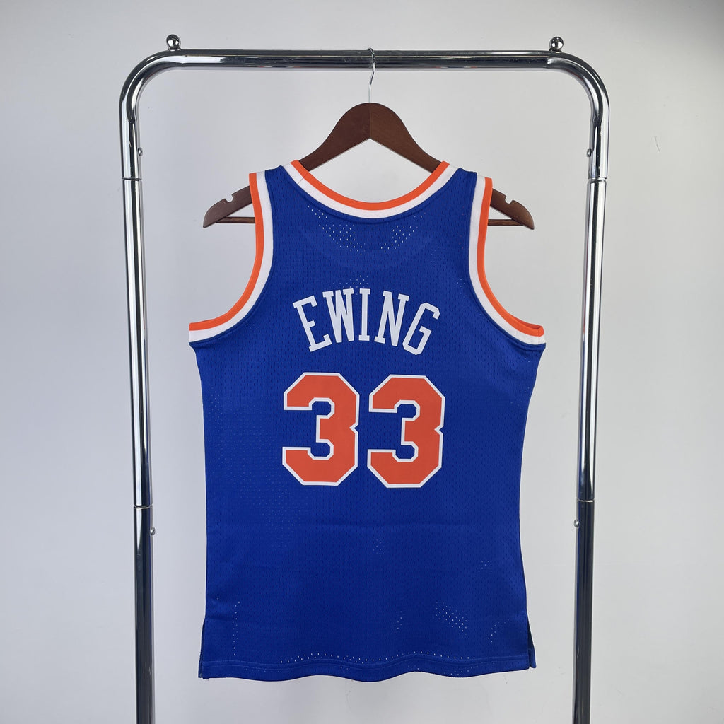 Jersey Swingman New York Knicks Mitchell & Ness Hardwood Classics 1991/92 Blue