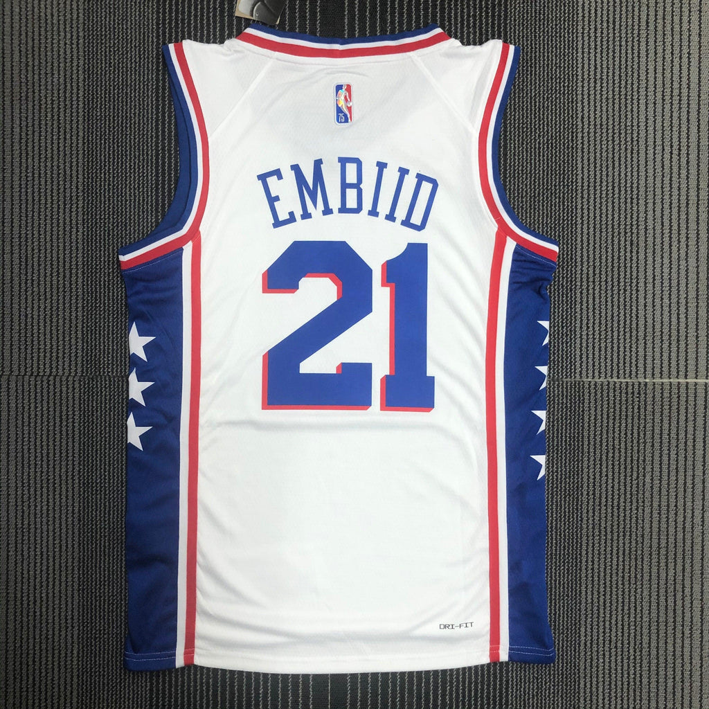 Jersey Philadelphia 76ers Association Edition Diamond 75th