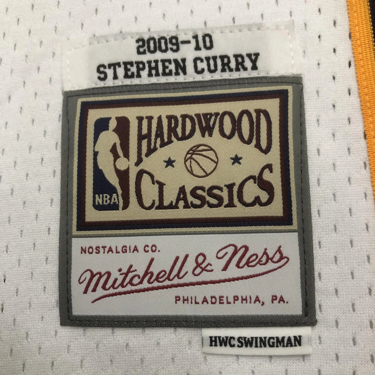 Jersey Swingman Golden State Warriors Mitchell & Ness Hardwood Classics 2009/10