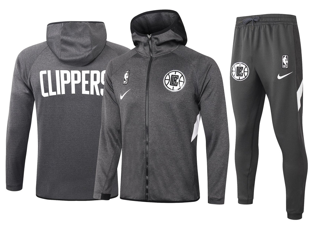 Set Nike NBA Therma Flex Los Angeles Clippers Black Training