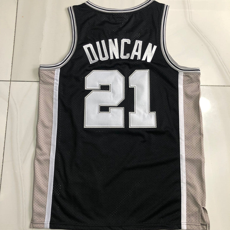 Jersey Authentic San Antonio Spurs Tim Duncan 2001/02