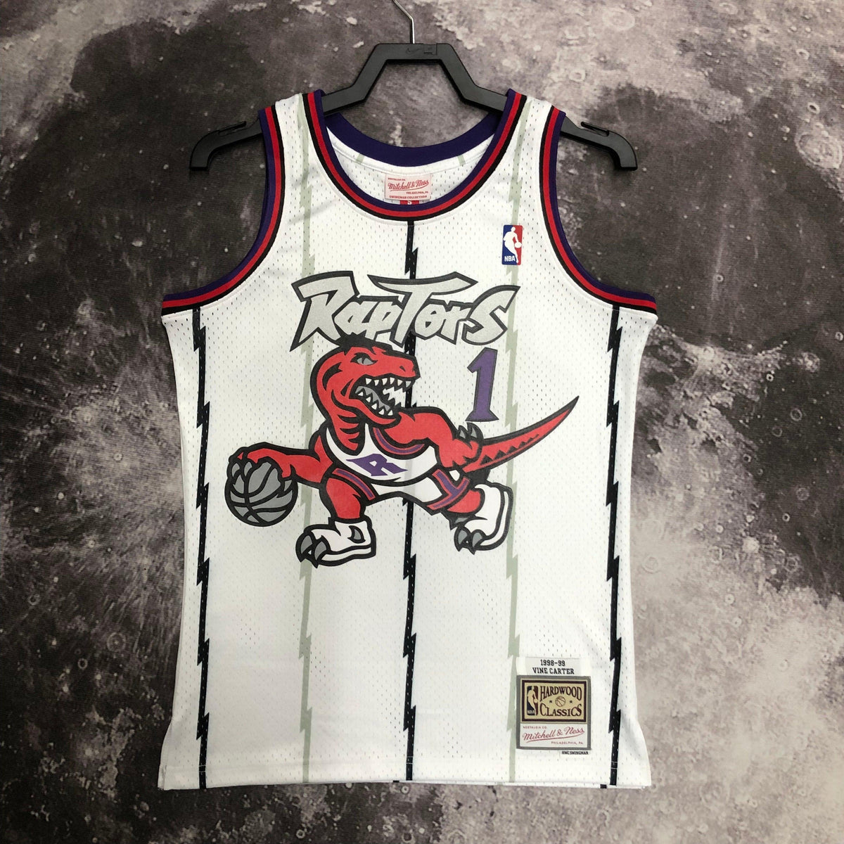 Jersey Swingman Toronto Raptors Mitchell & Ness Hardwood Classics 1998/99 White