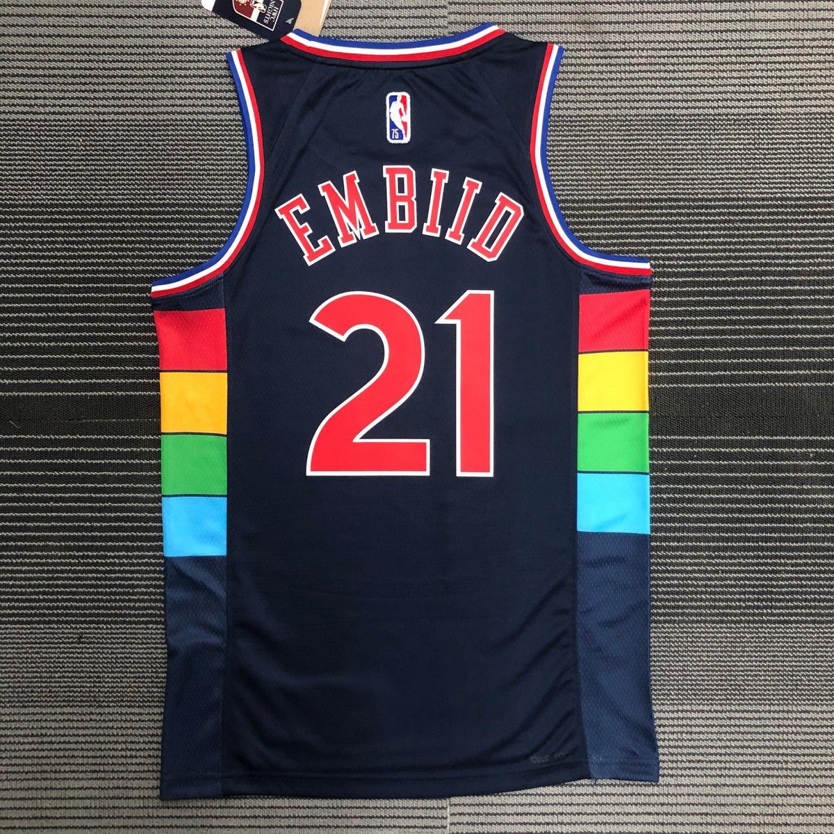Jersey Philadelphia 76ers City Edition Diamond 75th
