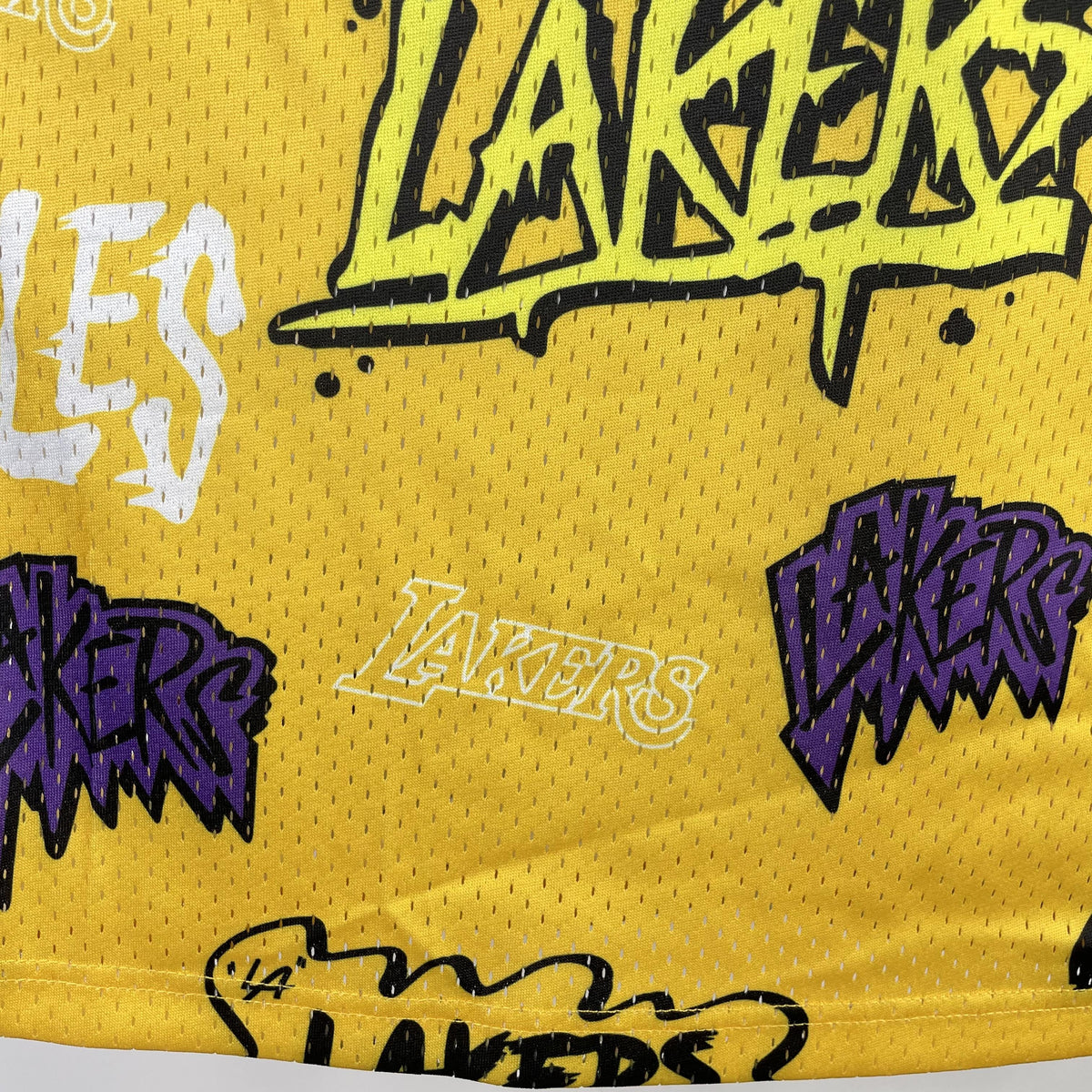 Jersey Swingman Slap Sicker Los Angeles Lakers Mitchell & Ness 1996/97