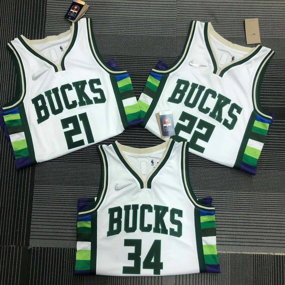 Jersey Milwaukee Bucks City Edition Diamond 75th