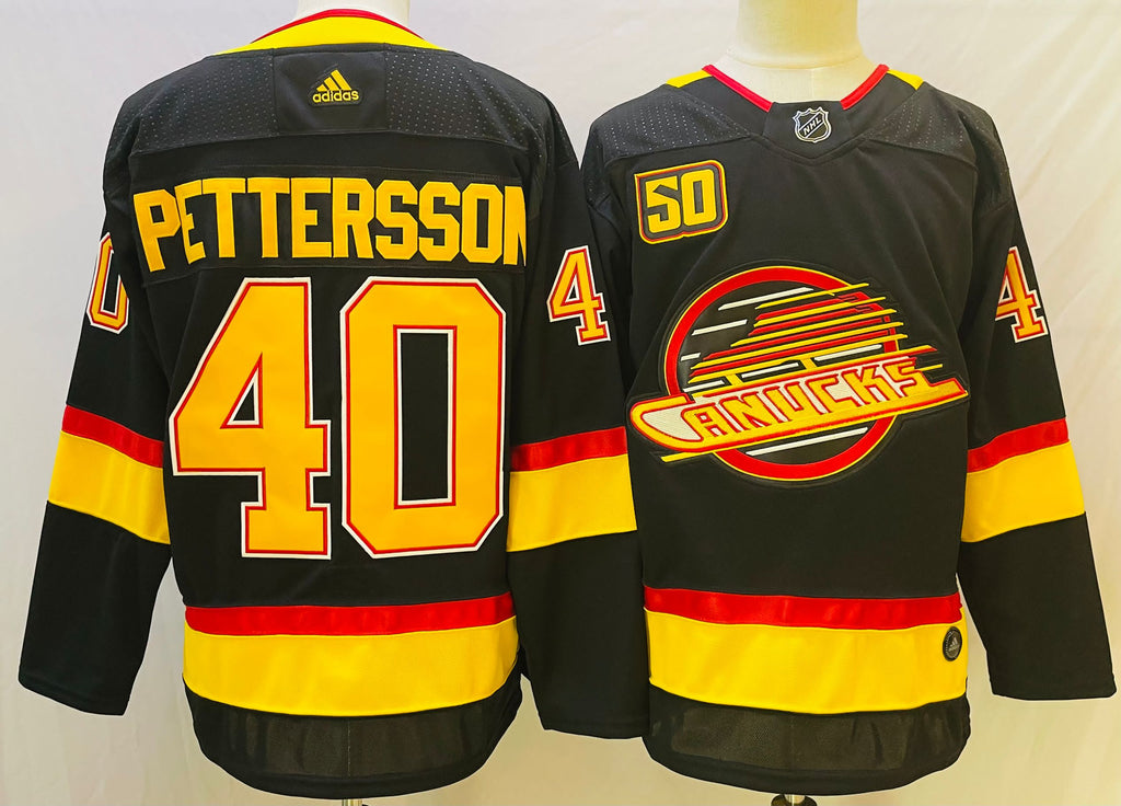 NHL Vancouver Canucks Jersey Black