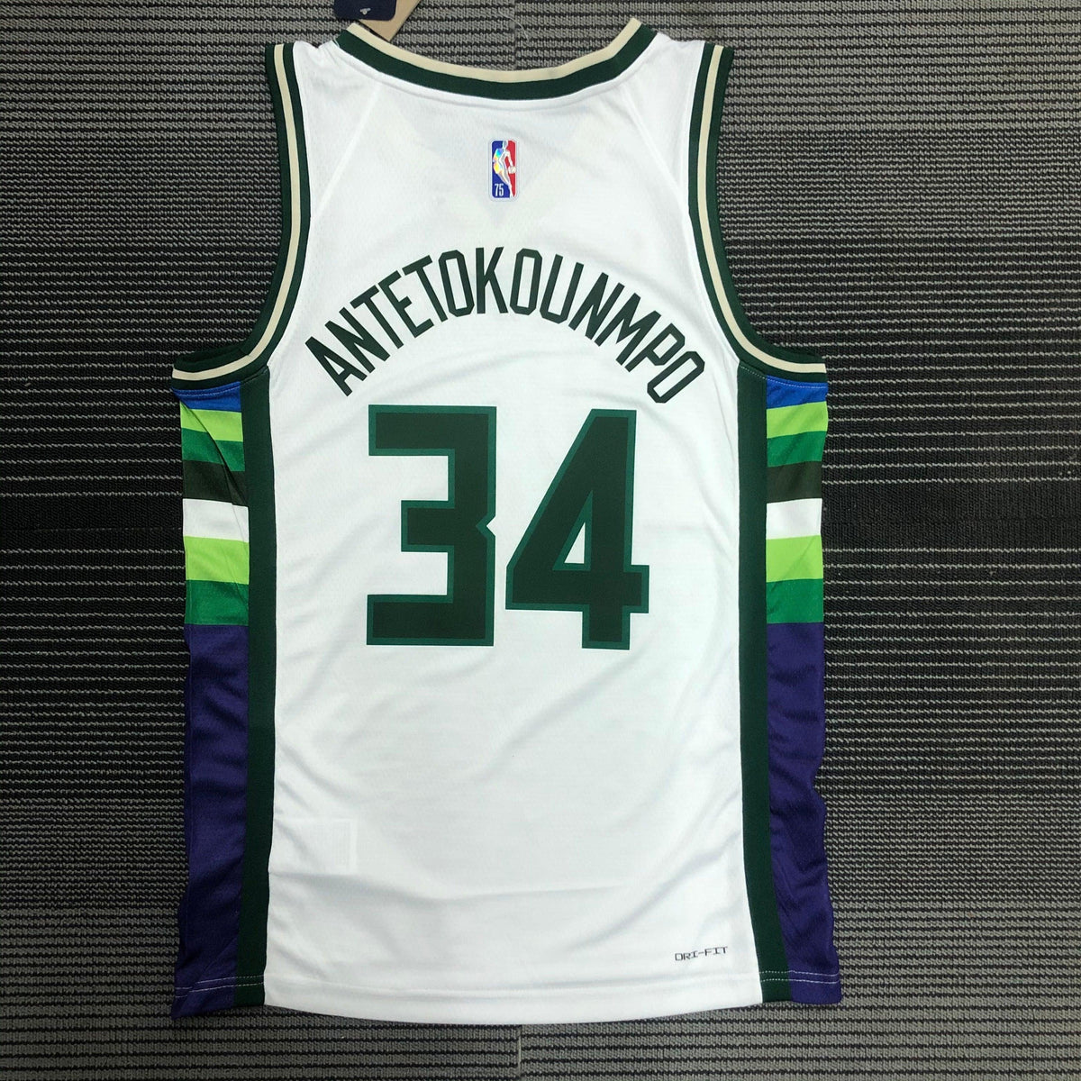 Jersey Milwaukee Bucks City Edition Diamond 75th