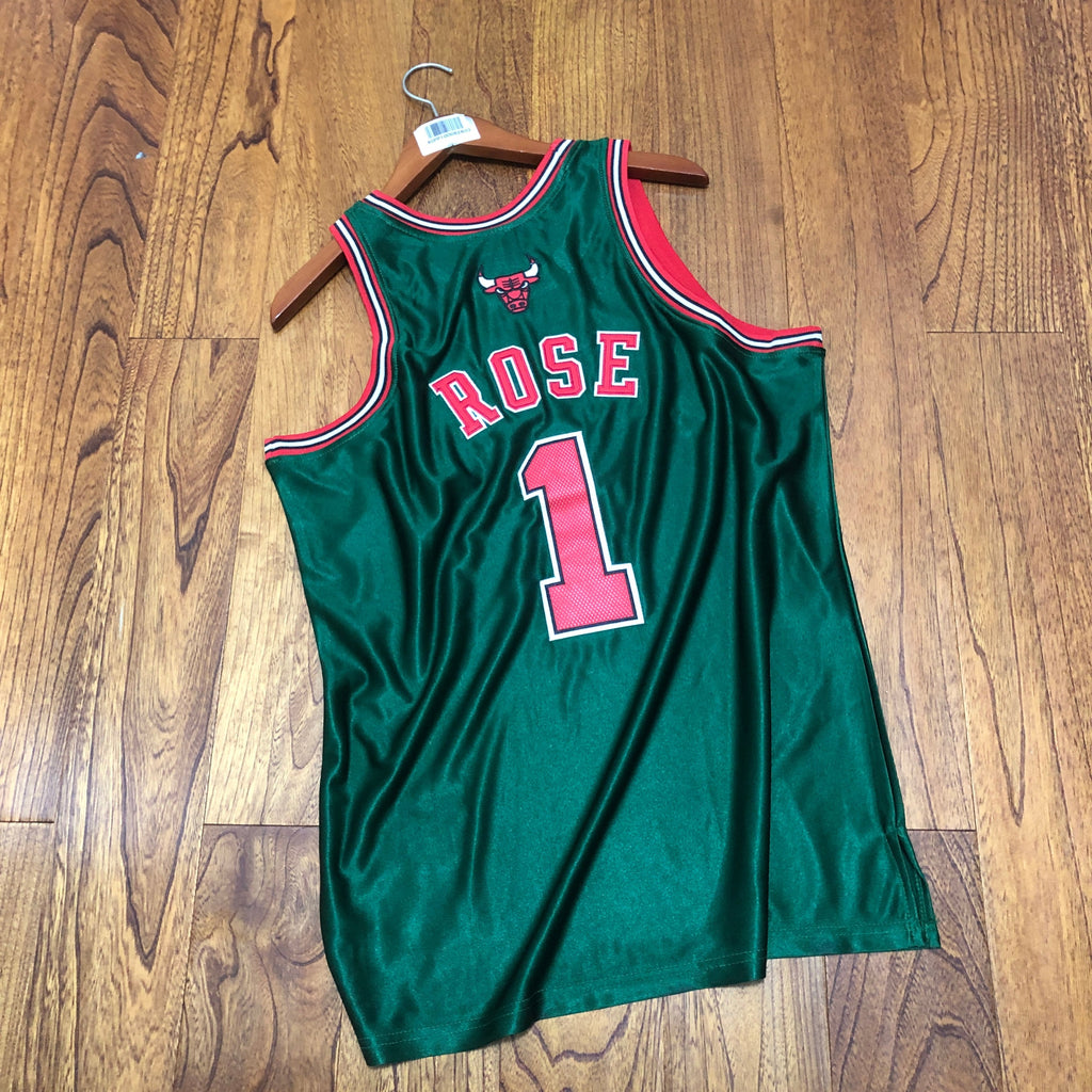 Jersey Authentic Alternate Chicago Bulls Derrick Rose 2008/09