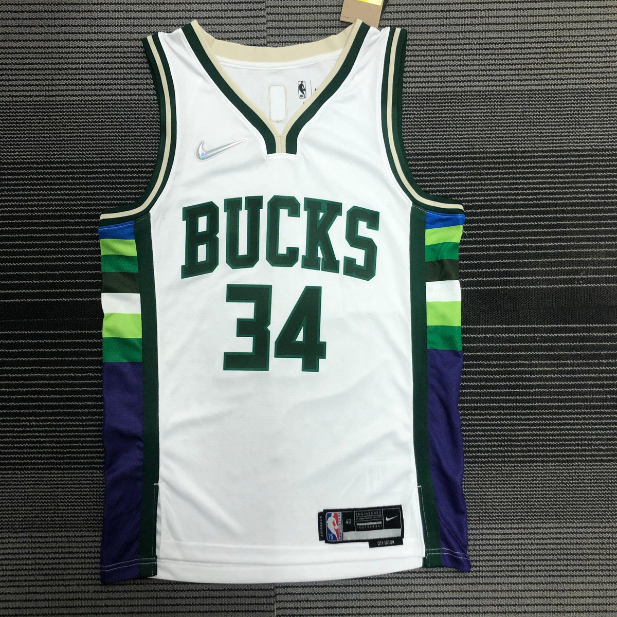 Jersey Milwaukee Bucks City Edition Diamond 75th