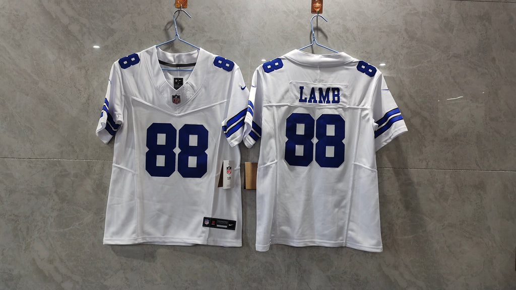 Jersey Youth Dallas Cowboys Vapor F.U.S.E. Limited White