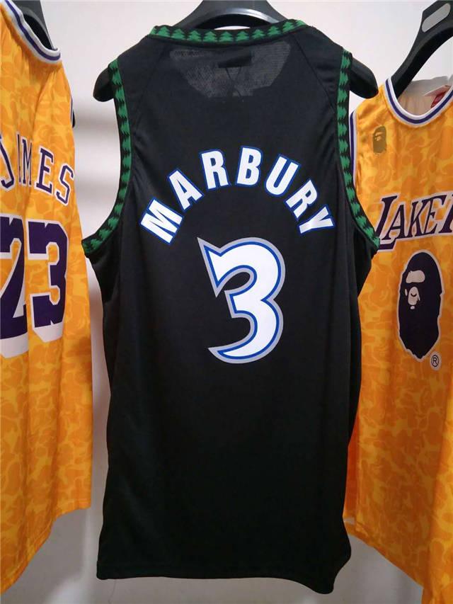 Jersey Swingman Minnesota Timberwolves Mitchell & Ness White Hardwood Classics 1997/98