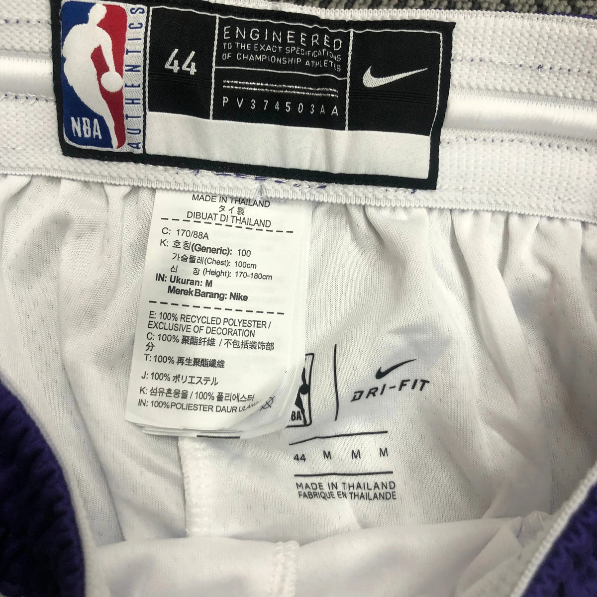 Shorts Los Angeles Lakers Association Edition