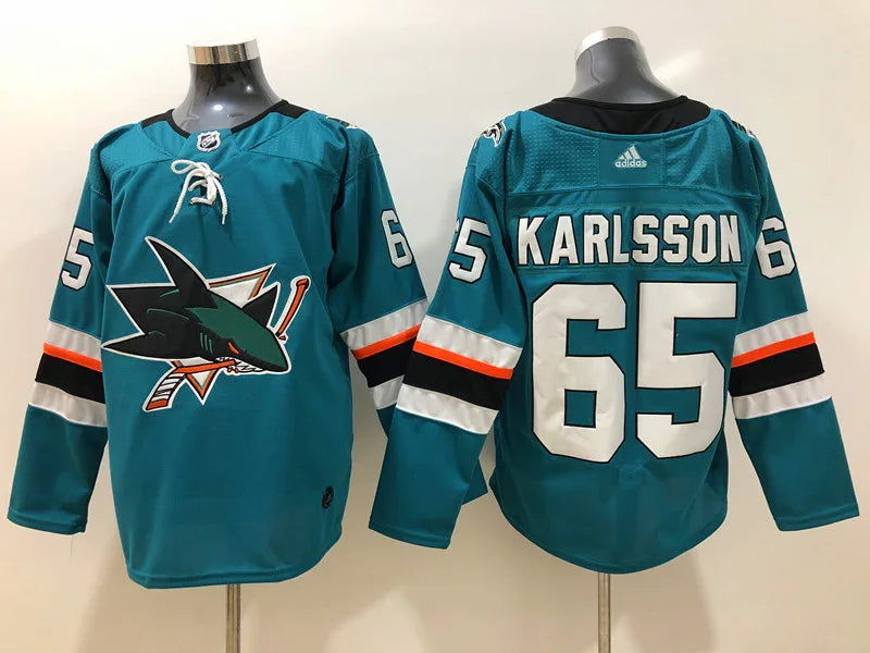 NHL San Jose Sharks Jersey Blue