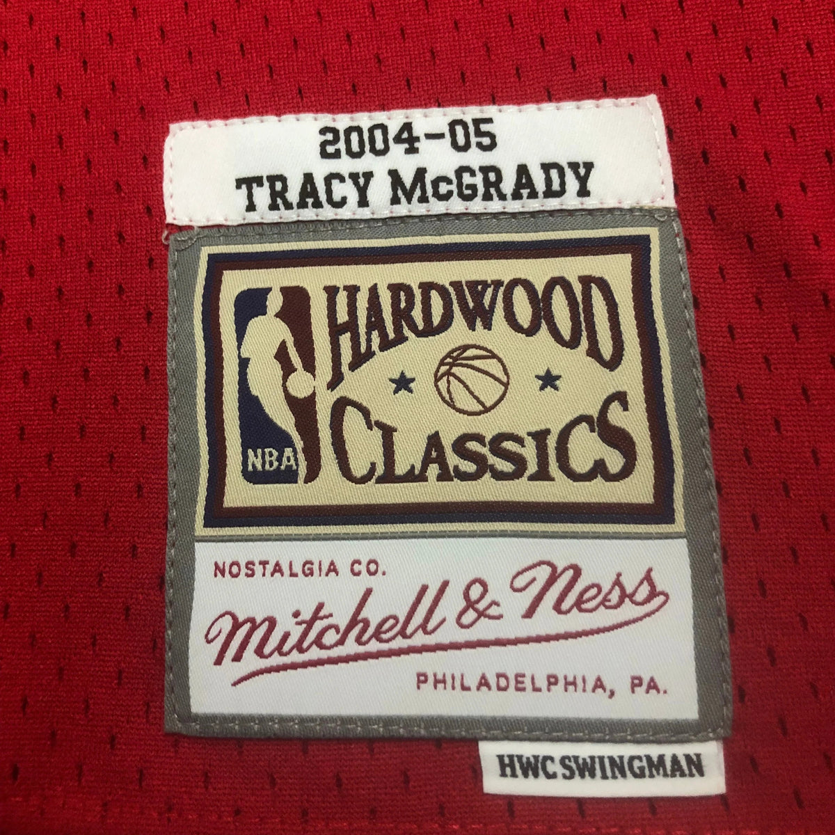 Jersey Swingman Houston Rockets Mitchell & Ness Hardwood Classics 2004/05