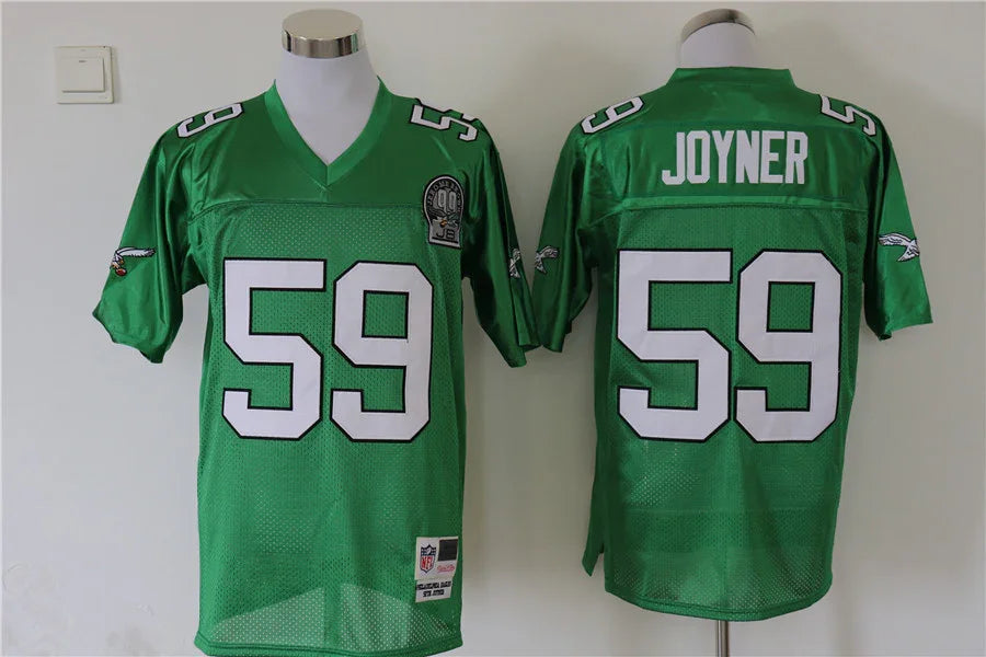 Jersey Philadelphia Eagles Mitchell & Ness Throwback Green
