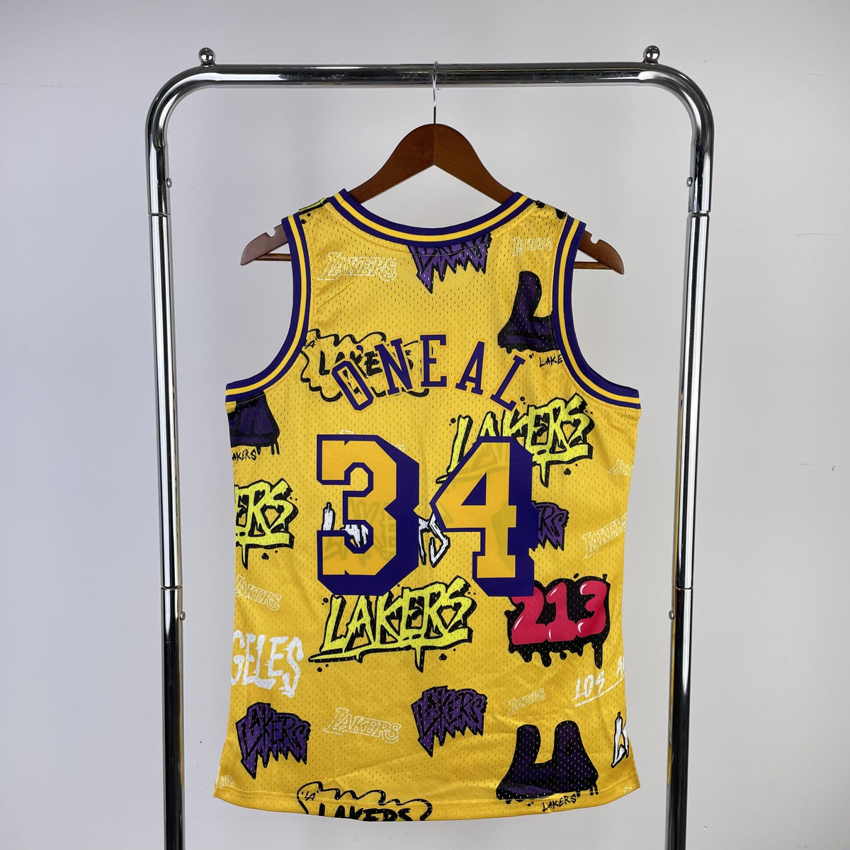 Jersey Swingman Slap Sicker Los Angeles Lakers Mitchell & Ness 1996/97