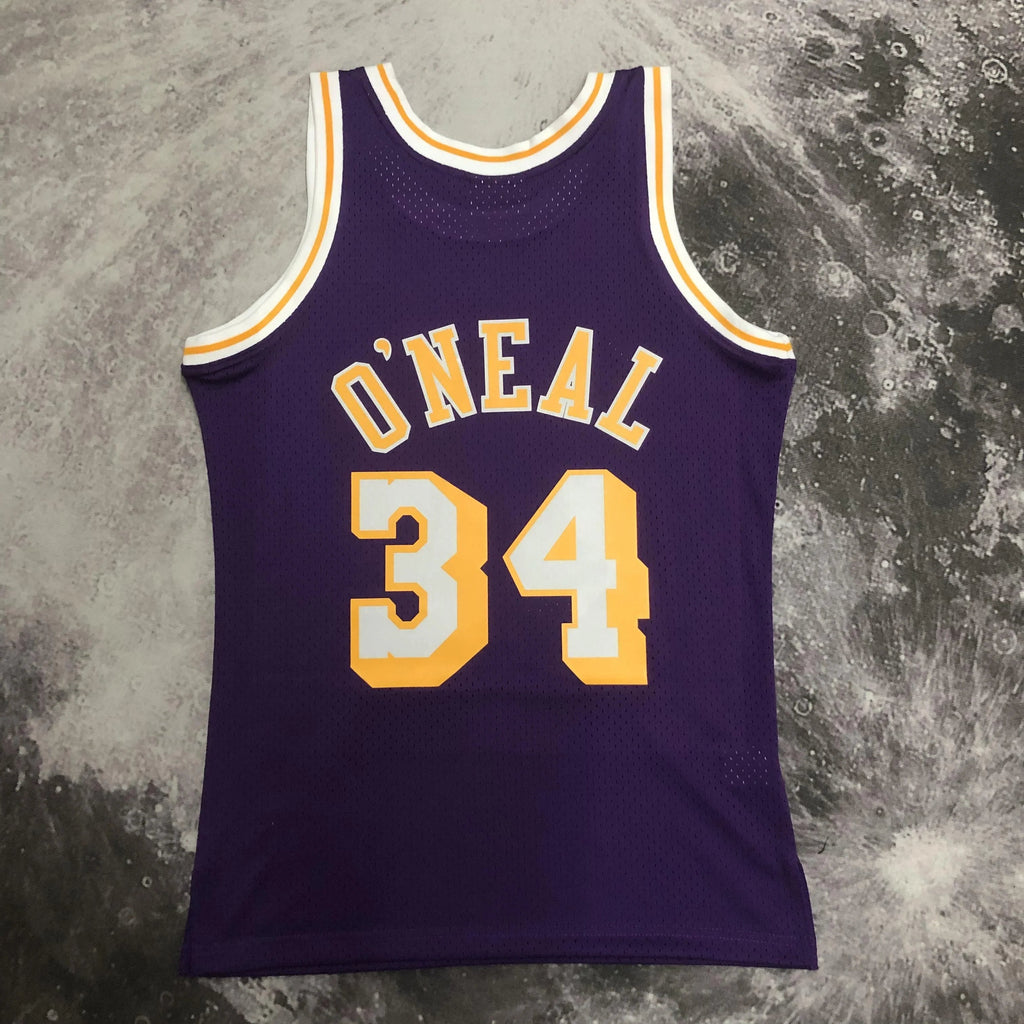 Jersey Swingman Los Angeles Lakers Mitchell & Ness Purple Hardwood Classics 1996/97
