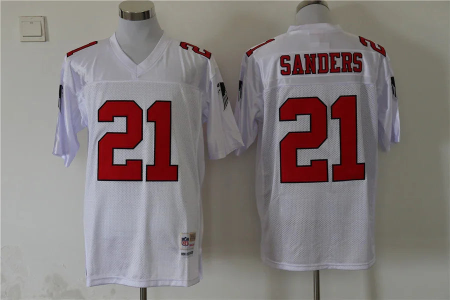 Jersey Atlanta Falcons Mitchell & Ness Throwback White