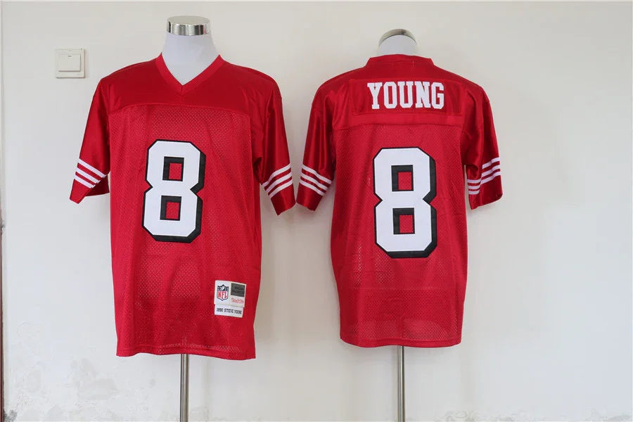 Jersey San Francisco 49ers Mitchell & Ness Throwback Red/Black