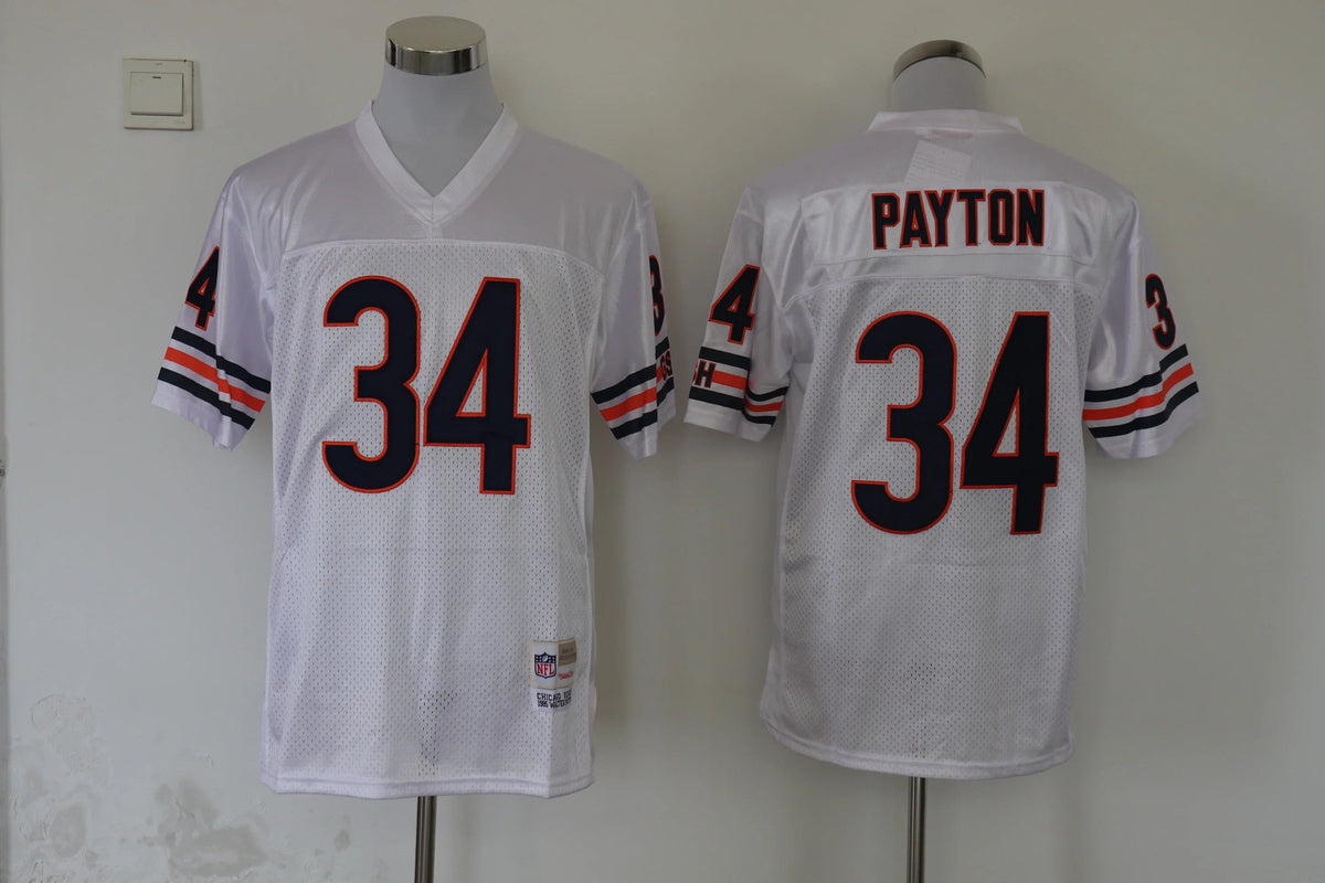 Jersey Chicago Bears Mitchell & Ness Throwback White