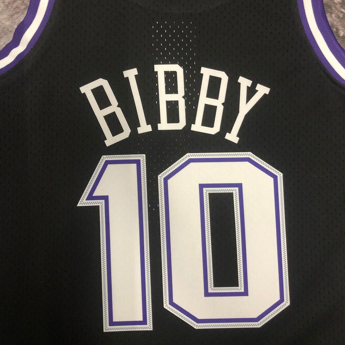 Jersey Swingman Sacramento Kings Mitchell & Ness Hardwood Classics 2001/02 Black