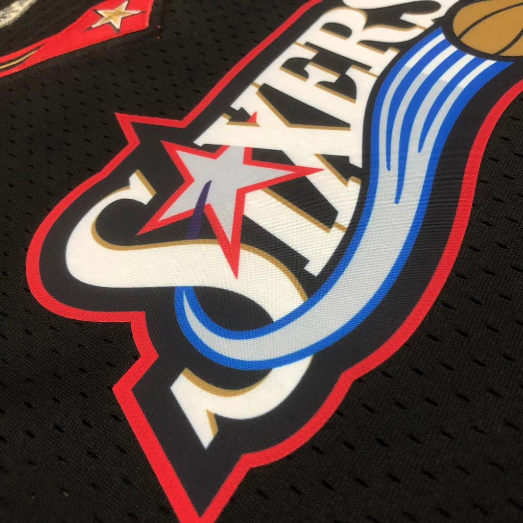 Jersey Cropped Allen Iverson Philladelphia 76ers Mitchell & Ness Hardwood Classics