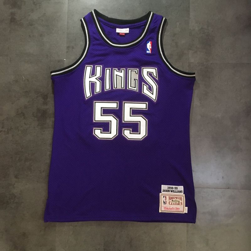 Jersey Authentic Sacramento Kings Mitchell & Ness Hardwood Classics 1998/99