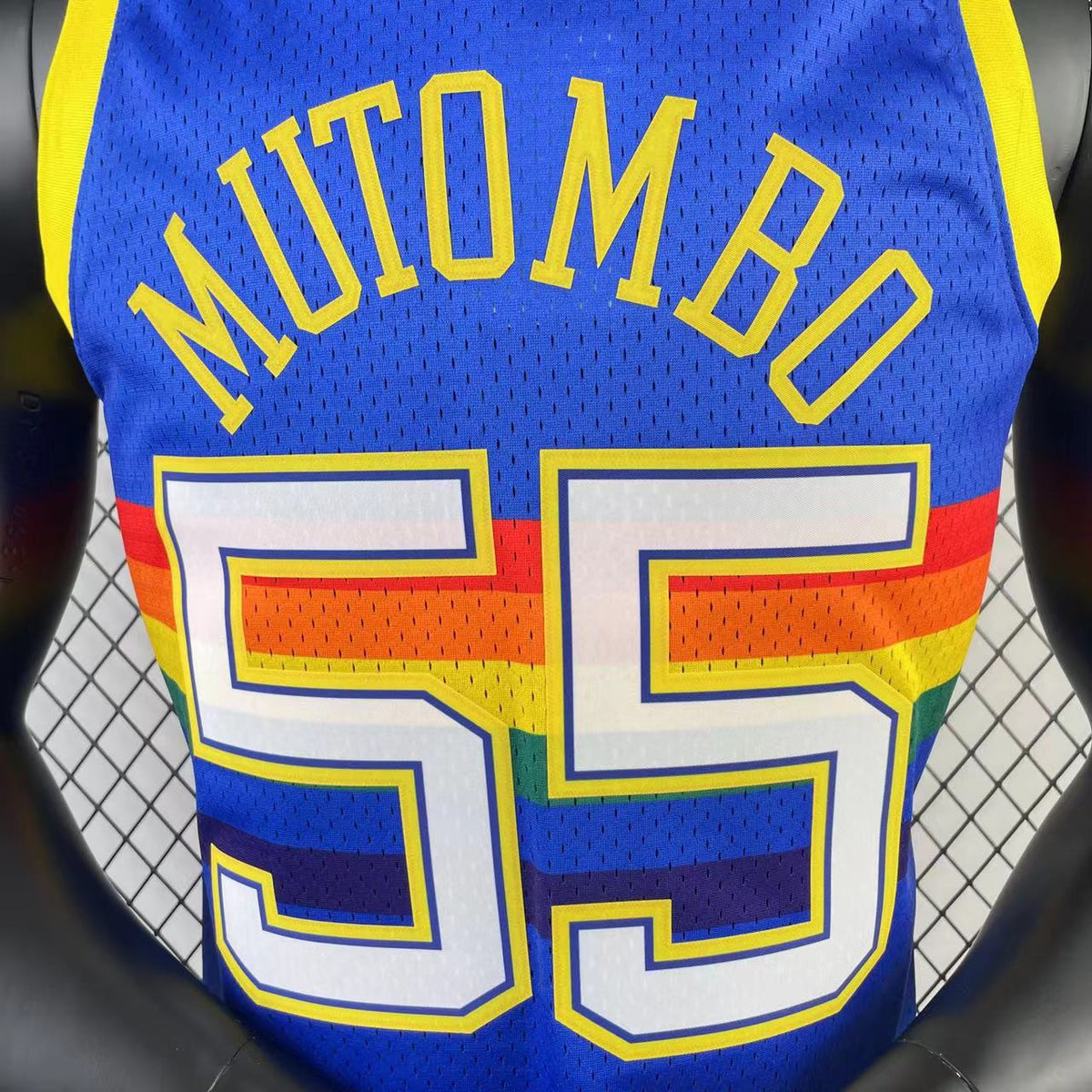 Jersey Swingman Denver Nuggets Mitchell & Ness Hardwood Classics 1991/92 Blue