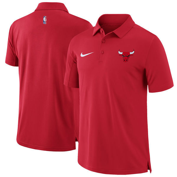 Jersey Polo Nike Chicago Bulls - Red