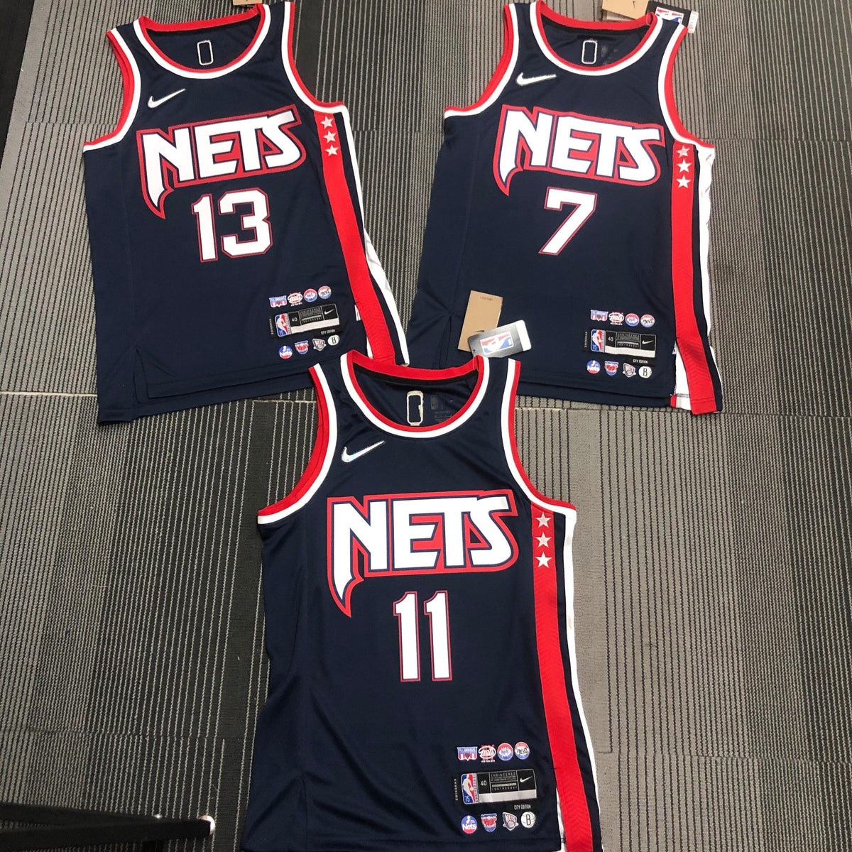 Jersey Brooklyn Nets City Edition Diamond 75th