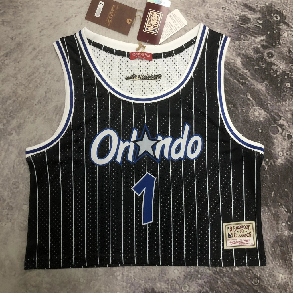 Jersey Cropped Hardaway Orlando Magic Mitchell & Ness Hardwood Classics