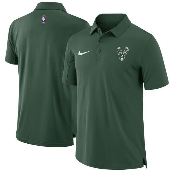 Jersey Polo Nike Milwaukee Bucks - Green