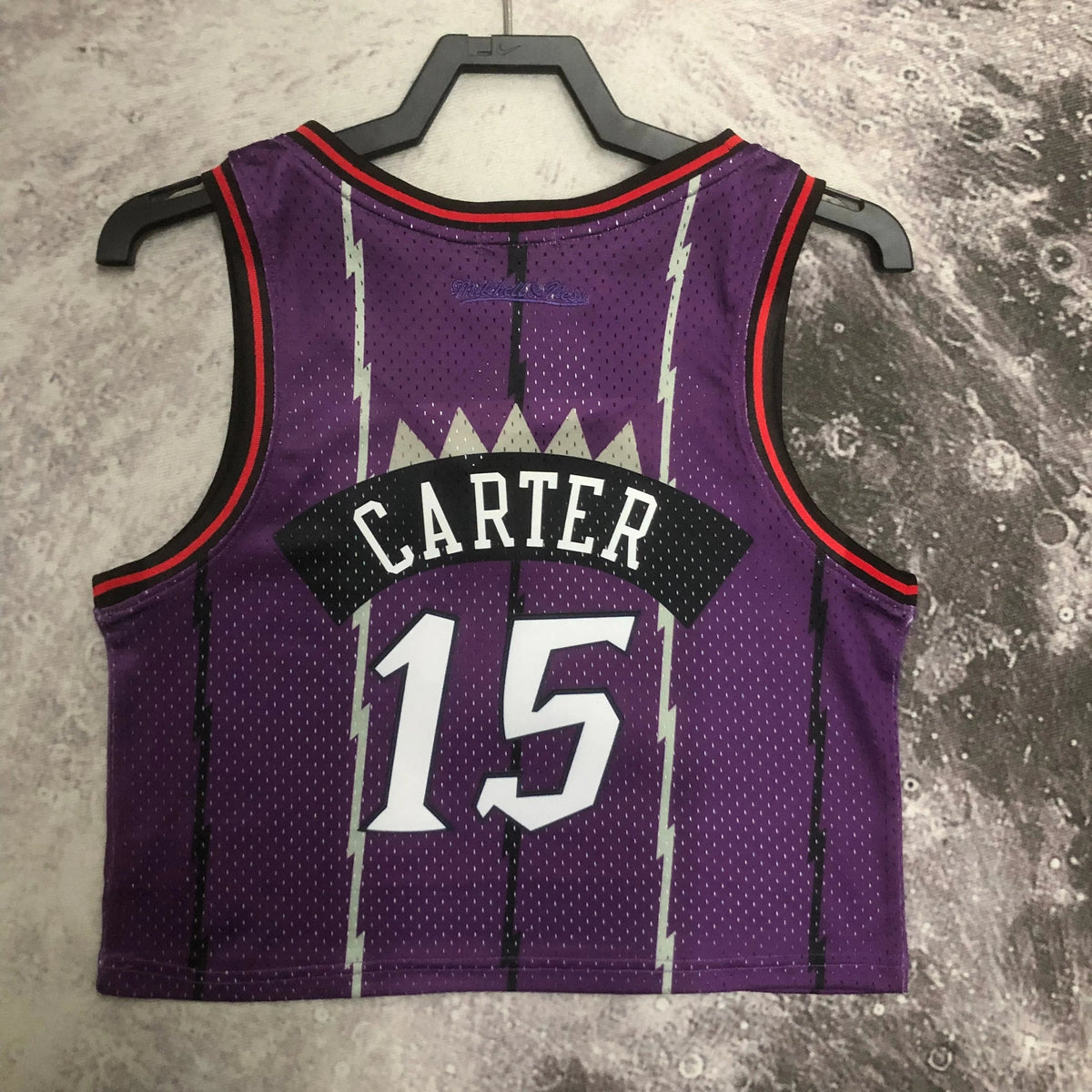 Jersey Cropped Carter Toronto Raptors Mitchell & Ness Hardwood Classics