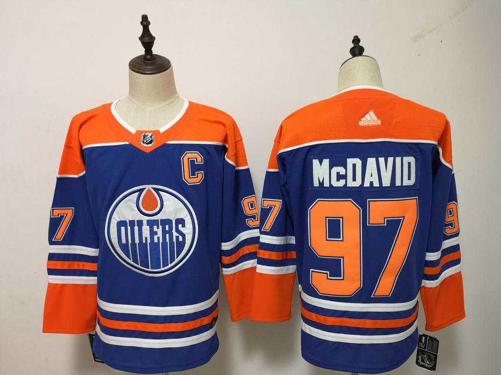 NHL Edmonton Oilers Jersey Blue
