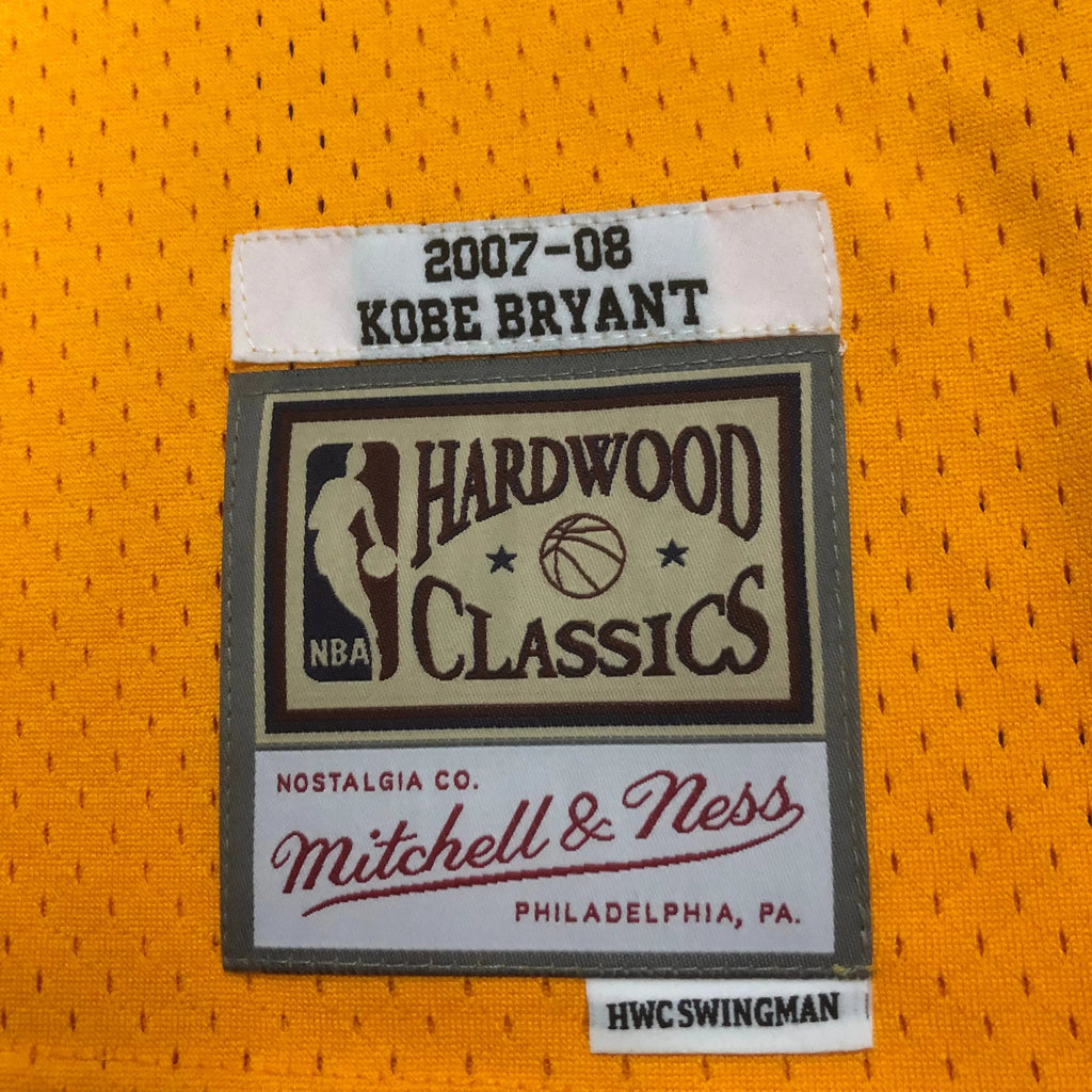 Jersey Swingman Los Angeles Lakers Mitchell & Ness Hardwood Classics 2007/08