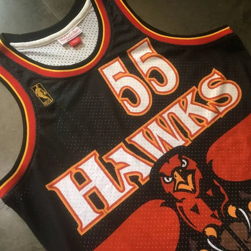 Jersey Authentic Atlanta Hawks Mitchell & Ness Hardwood Classics 1996/97
