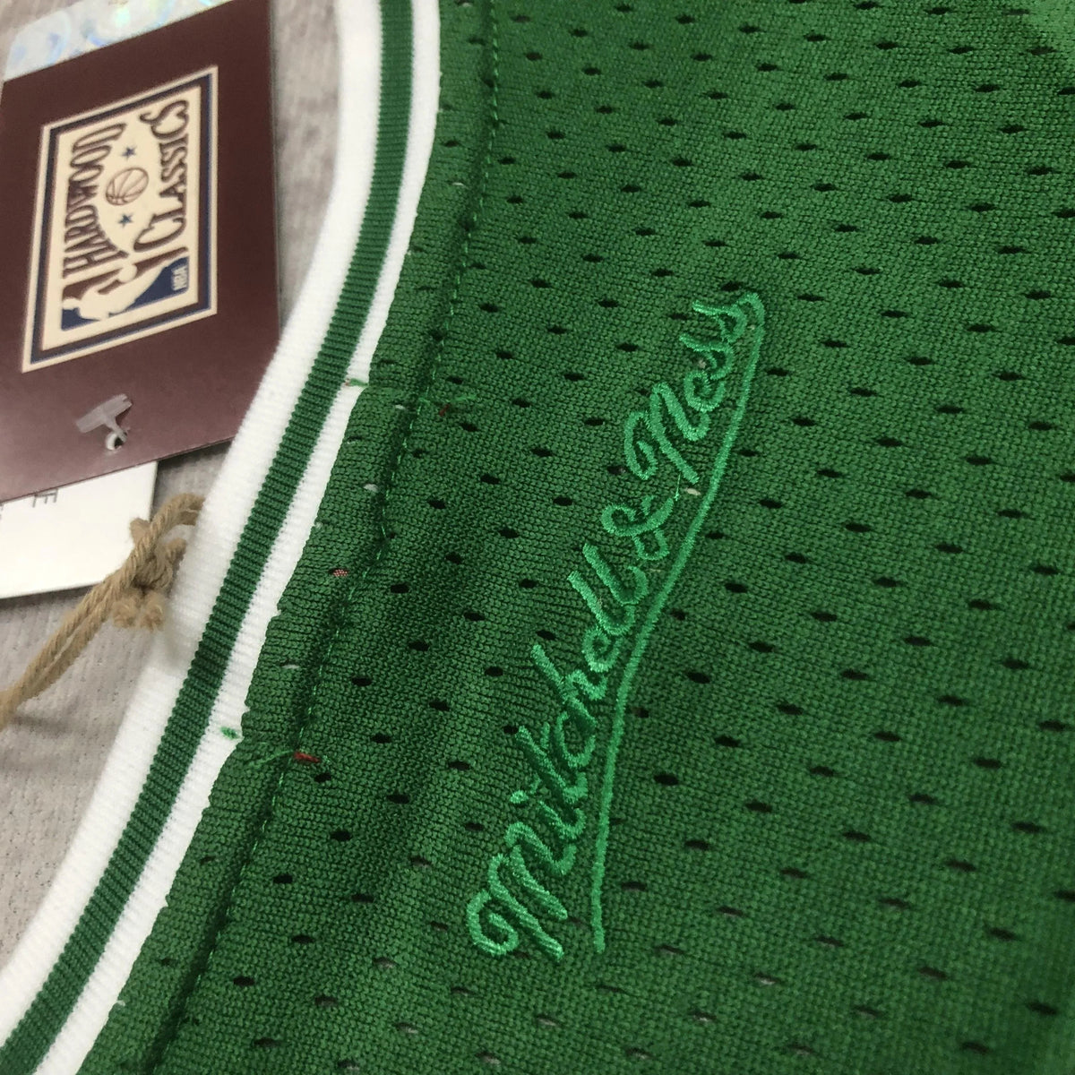 Jersey Cropped Larry Bird Boston Celtics Mitchell & Ness Hardwood Classics