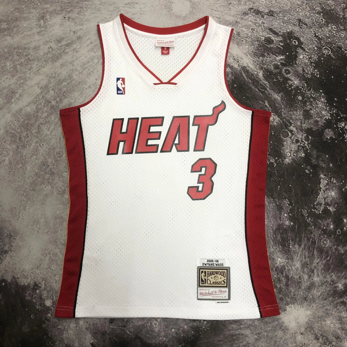 Jersey Swingman Miami Heat Alternate Mitchell & Ness Hardwood Classics 2005/06