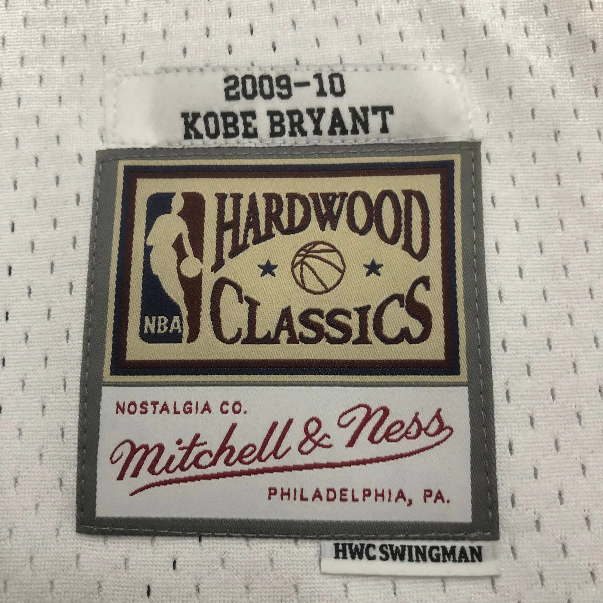 Jersey Swingman Los Angeles Lakers Mitchell & Ness Hardwood Classics 2009/10