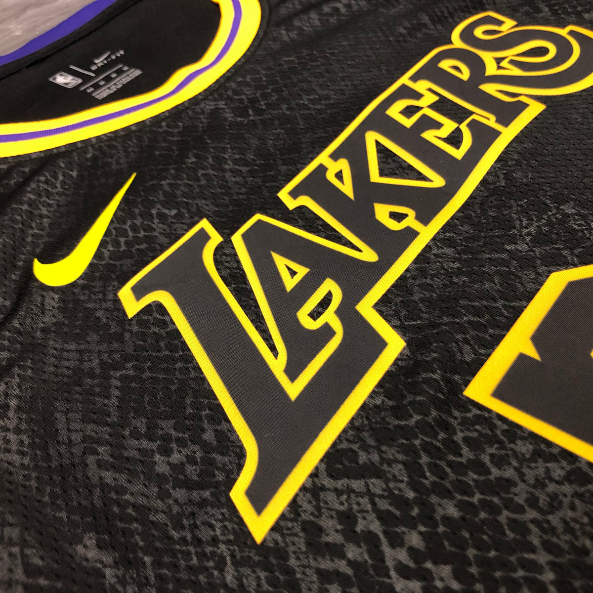 Jersey NBA Los Angeles Lakers City Edition Mamba