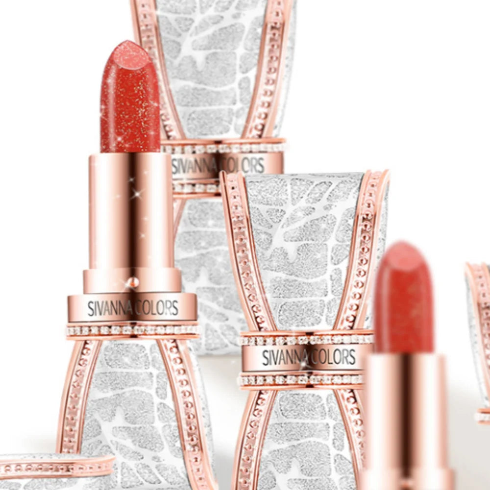 (2-pack) 103 Castle Brick Red+104 Cerna Tomato Bow Matte Lipstick