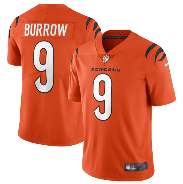 NFL Cincinnati Bengals Vapor Limited Jersey Orange