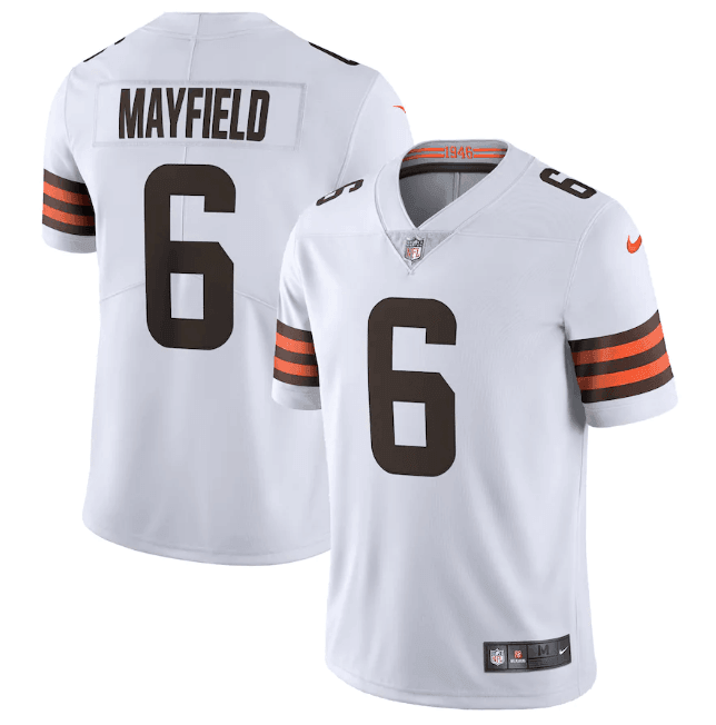 NFL Cleveland Browns Vapor Limited Jersey White