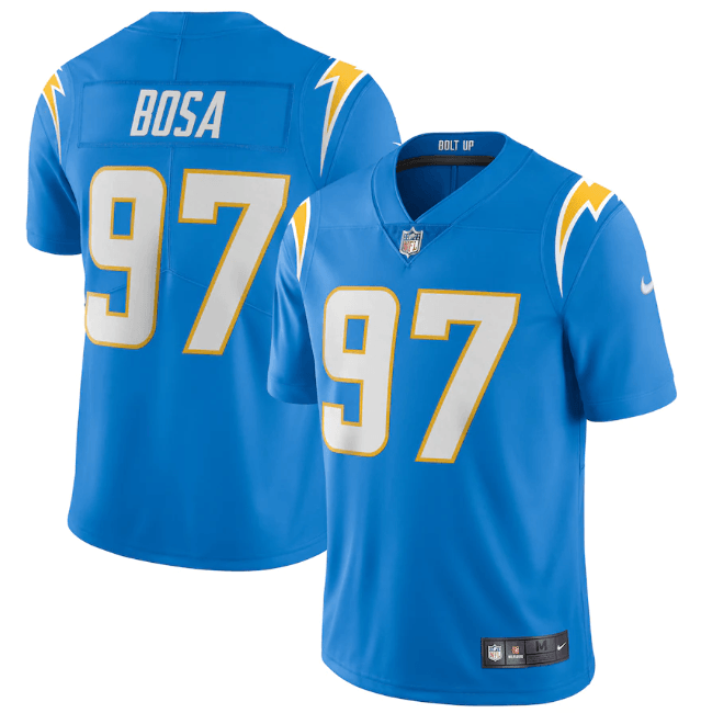 NFL Los Angeles Chargers Vapor Limited Jersey Blue Claro