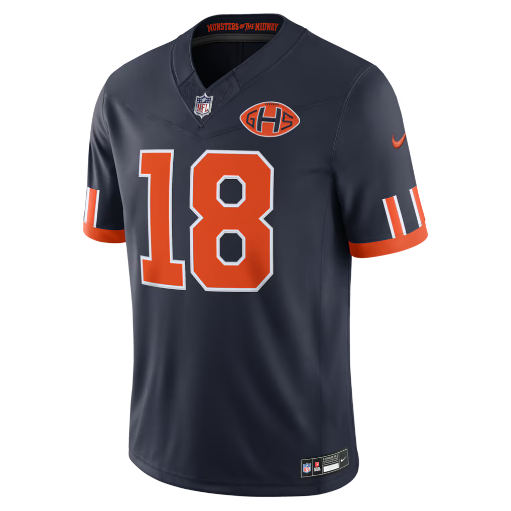 NFL Chicago Bears Vapor F.U.S.E. Limited Jersey 2026 Rivalries