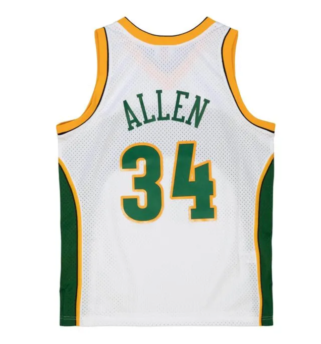 Jersey Swingman Seattle Supersonics Mitchell & Ness Hardwood Classics 2006/07