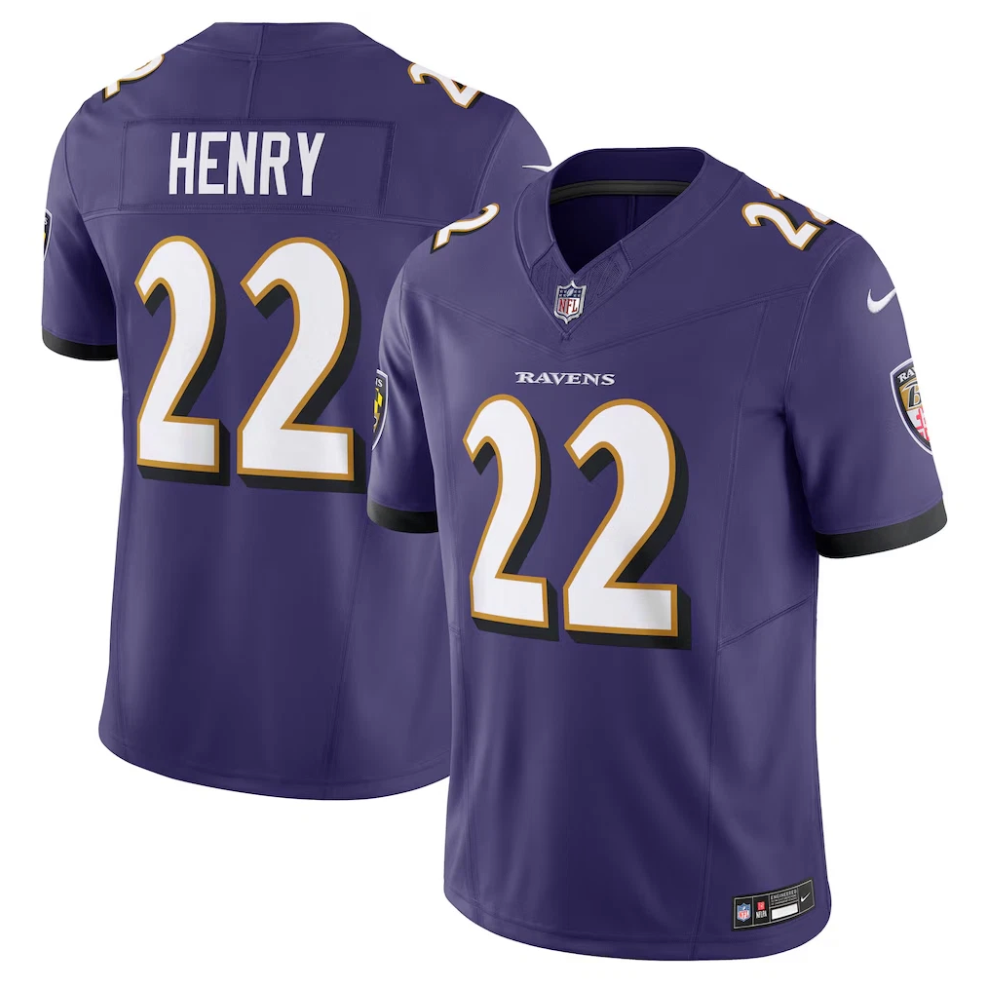 NFL Baltimore Ravens Vapor F.U.S.E. Limited Jersey Purple